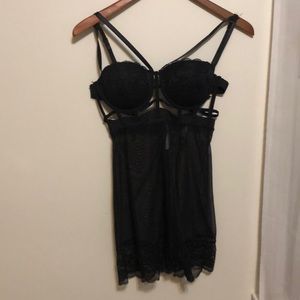 lace lingerie top
